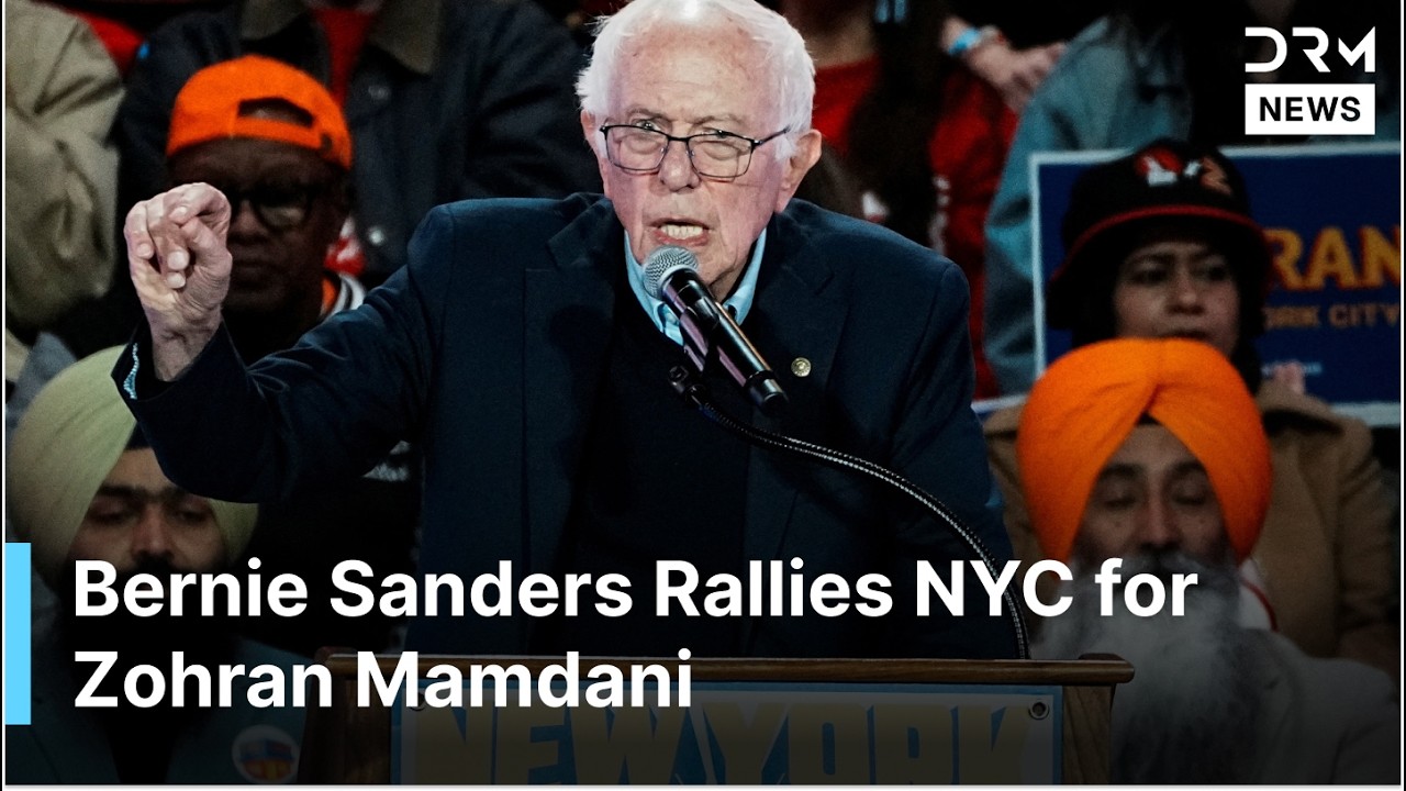 FULL SPEECH: Bernie Sanders RIPS Trump & Billionaires in Fiery Remarks at Mamdani Rally | AC1G