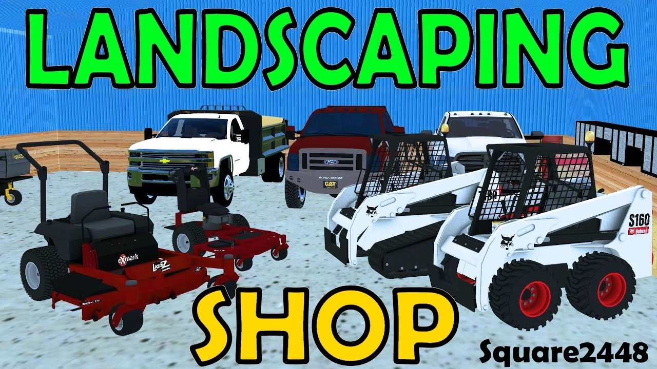 Farming Simulator 15 - Setting Up Landscaping Shop