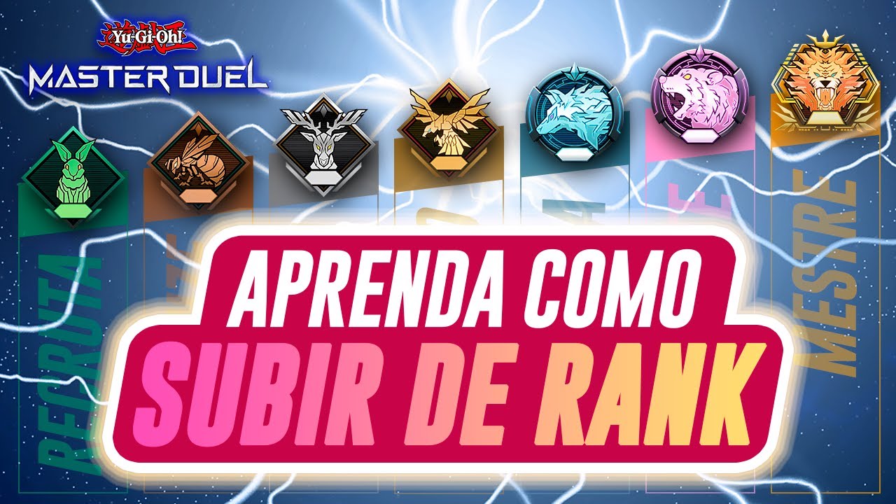 COMO SUBIR DE RANK no Yu-Gi-Oh! Master Duel