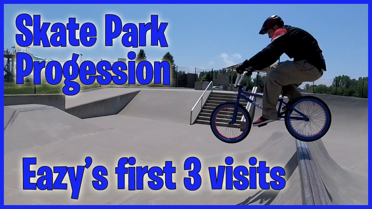 BMX Skate Park Progression with Eazy