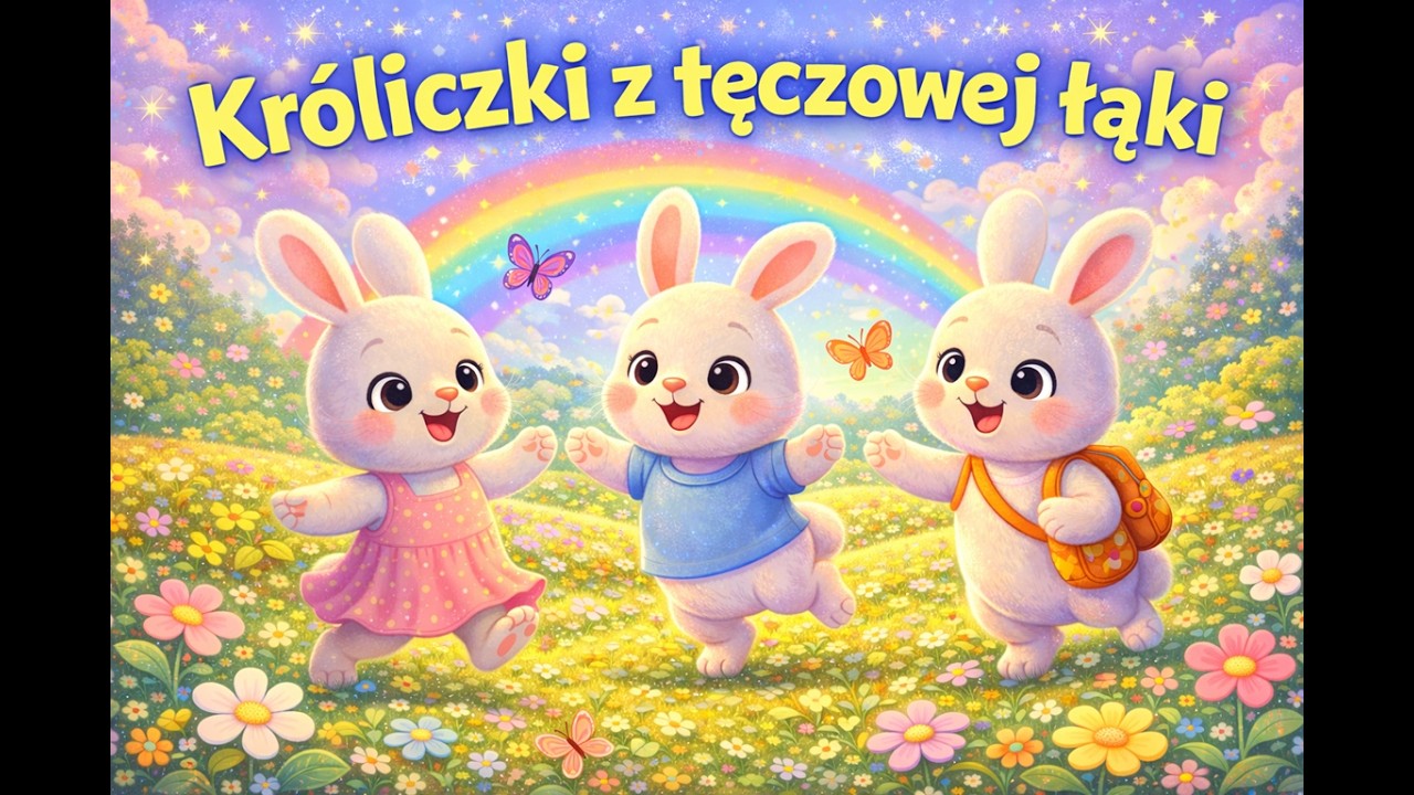 Mini Nutki - Króliczki z tęczowej łąki 🐰