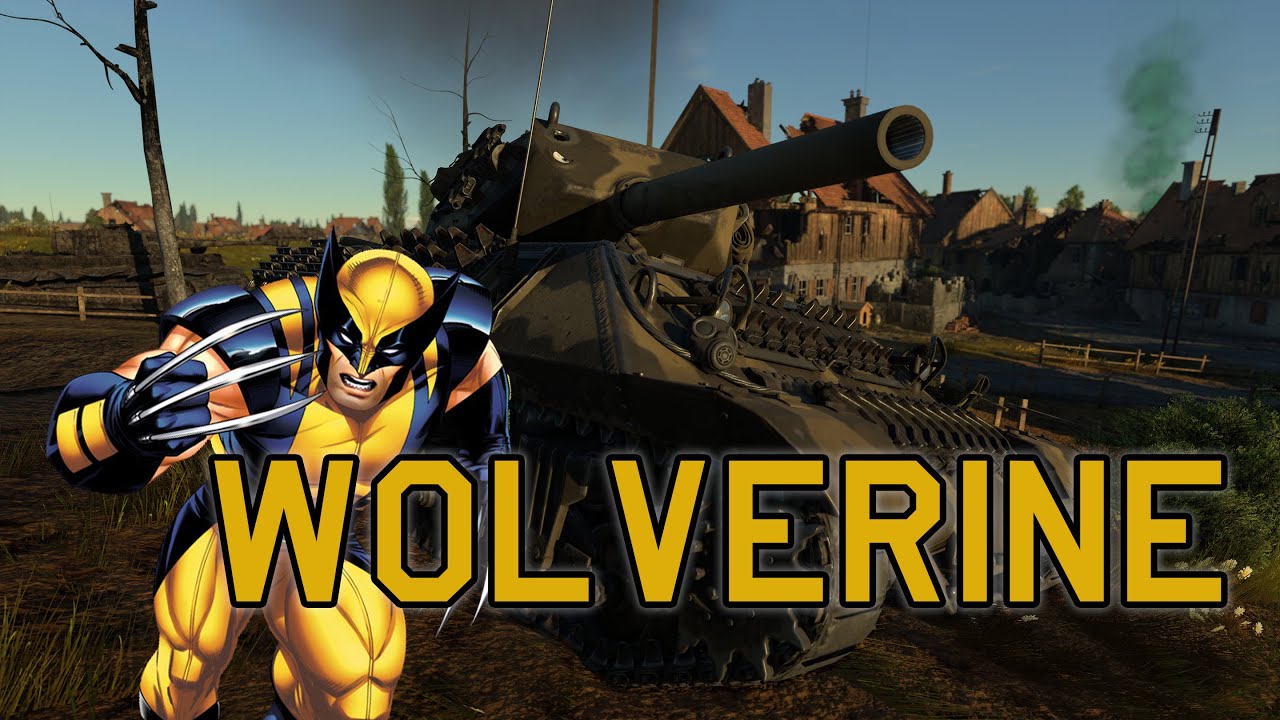 РОСОМАХА - M10 в War Thunder с участием P-51 Mustang - OddBawZ