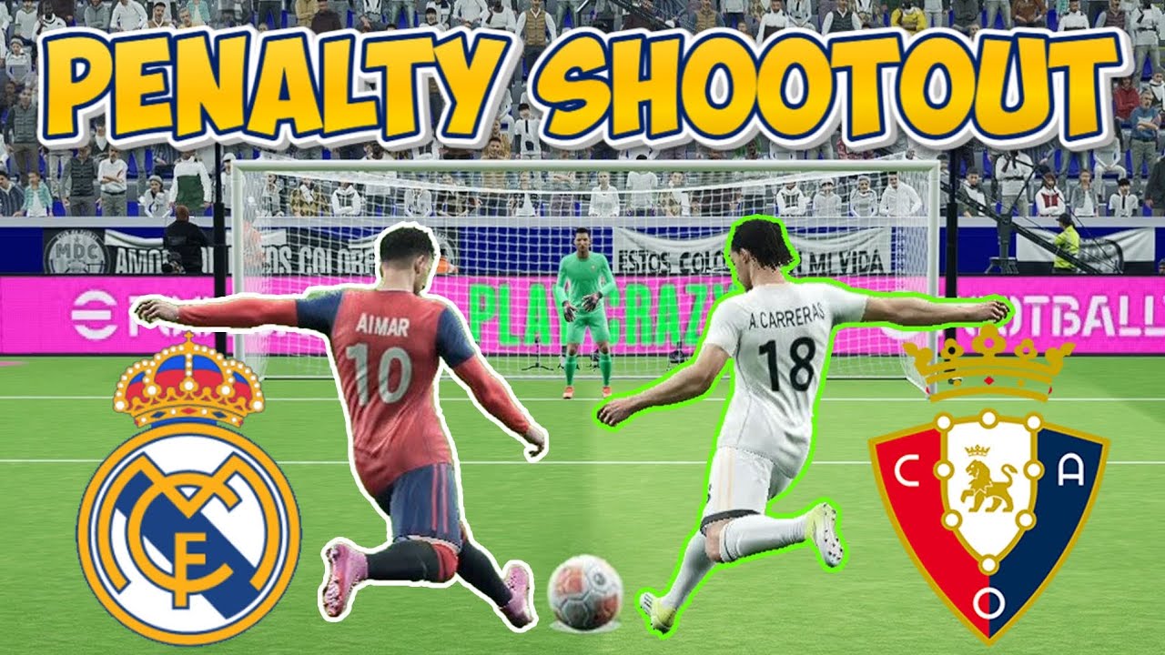 #eFootball2026 | LA LIGA PENALTY EPIC: #Osasuna vs #RealMadrid - 