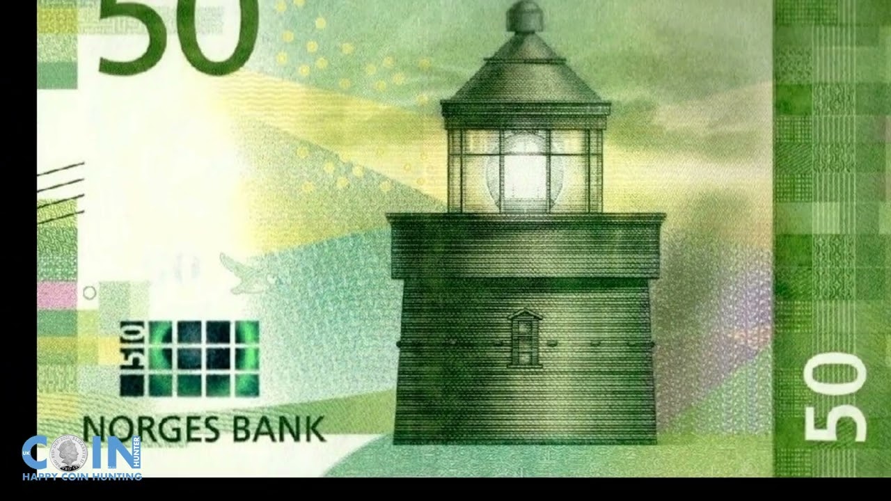 Norway 50 Kroner Banknote 2017 2019
