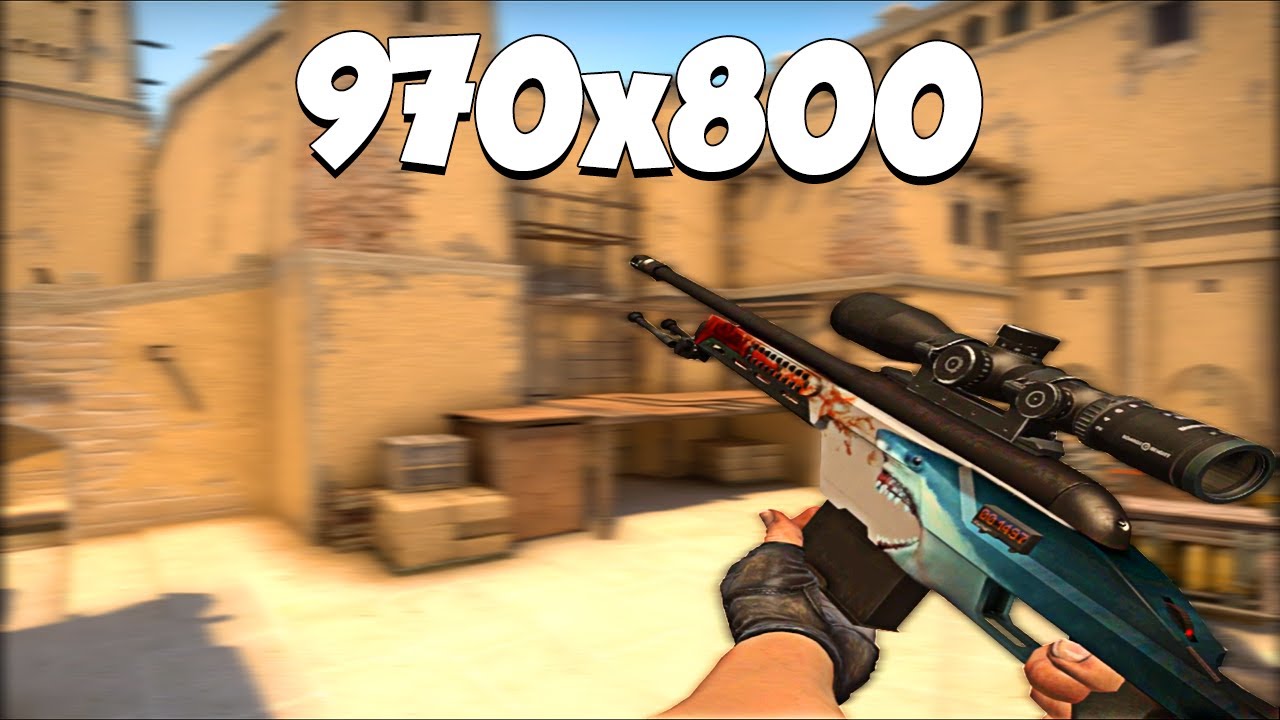 CS:GO : Resolution 970x800