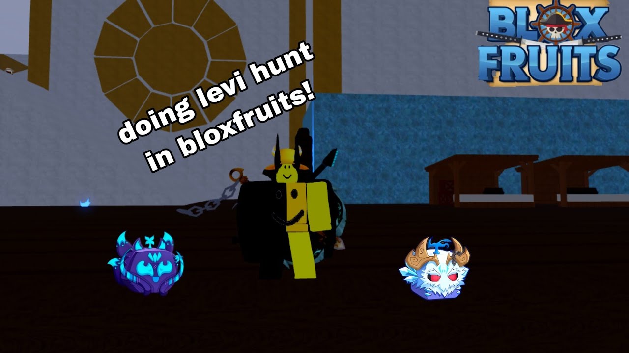 doing levi hunt in blox fruits | ROBLOX