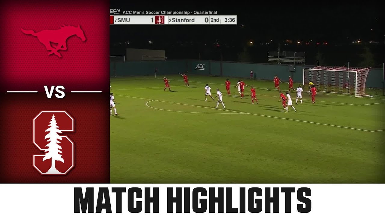SMU vs. Stanford Match Highlights |  2025-26 ACC Men&rsquo;s Soccer