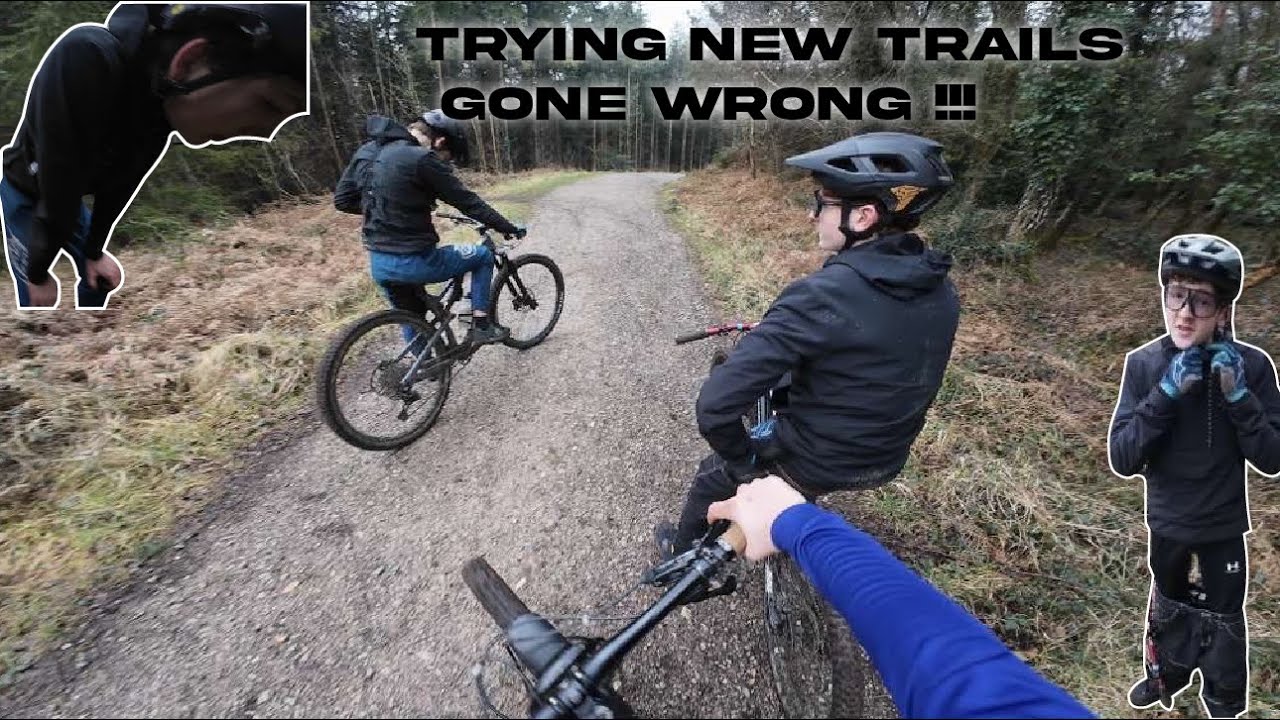 TRYING NEW TRAILS-GONE WRONG!!
