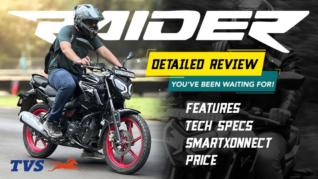 TVS Raider 125 iGo | Detailed Review | Test Ride 2025