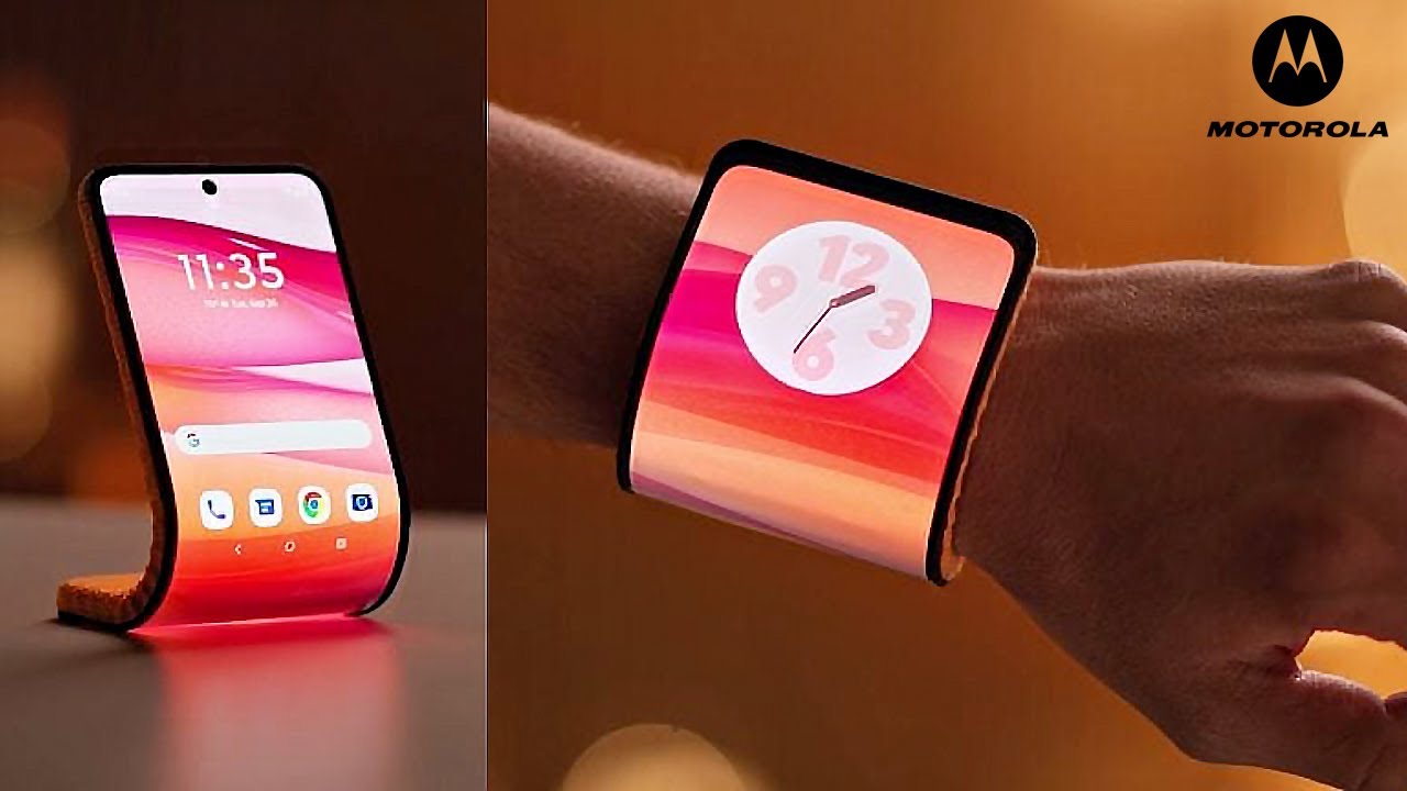 Motorola Flexible Smartphone - FUTURE IS HERE !!