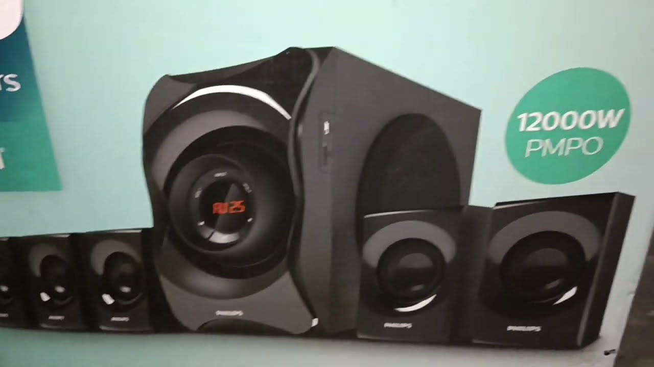 Philips 8000b Home Theatre Unboxing