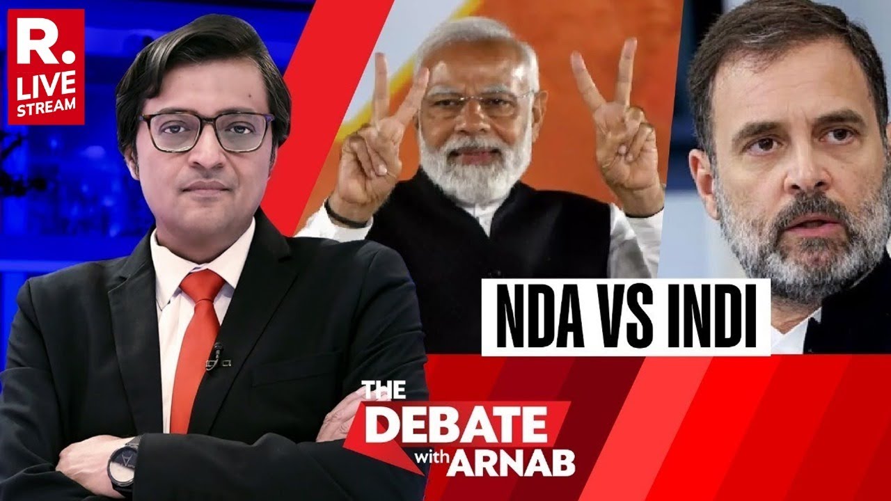 Which Way Is June 4th Going, NDA or INDI? | Lok Sabha Elections 2024 | The Debate With Arnab