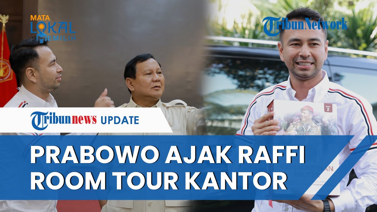 Momen Prabowo Subianto Pamerkan Kantor Kemenhan ke Raffi Ahmad, Sajikan Ikan Asin hingga Gado-gado