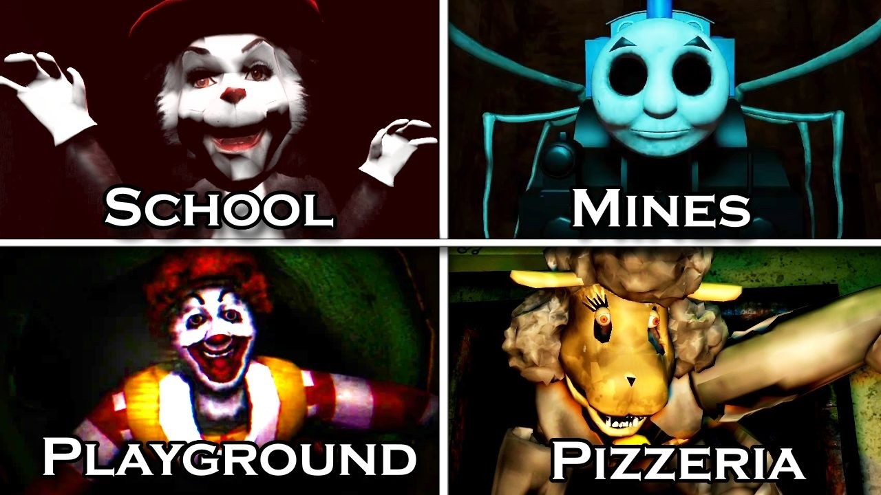 Scream And Run | ALL LEVELS (1-4) | Full Playthrough | Roblox