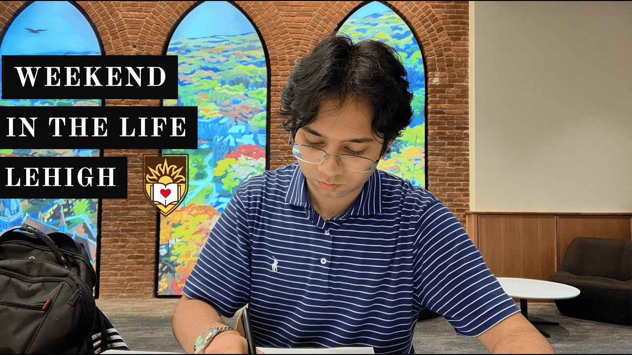 A Weekend in the life of a Lehigh Student | Vlog & Study With Me