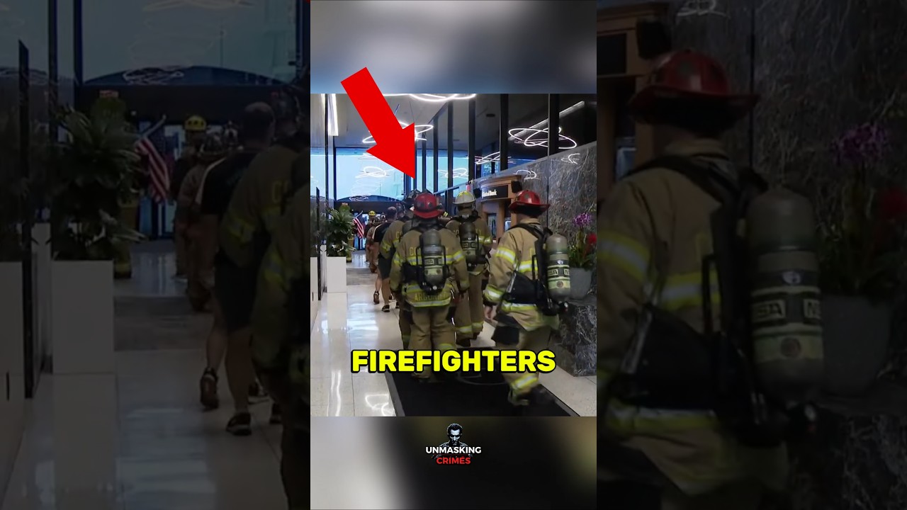 Firefighters Honor 9/11 Victims by Walking Stairs ❤️ #truecrime #emotional