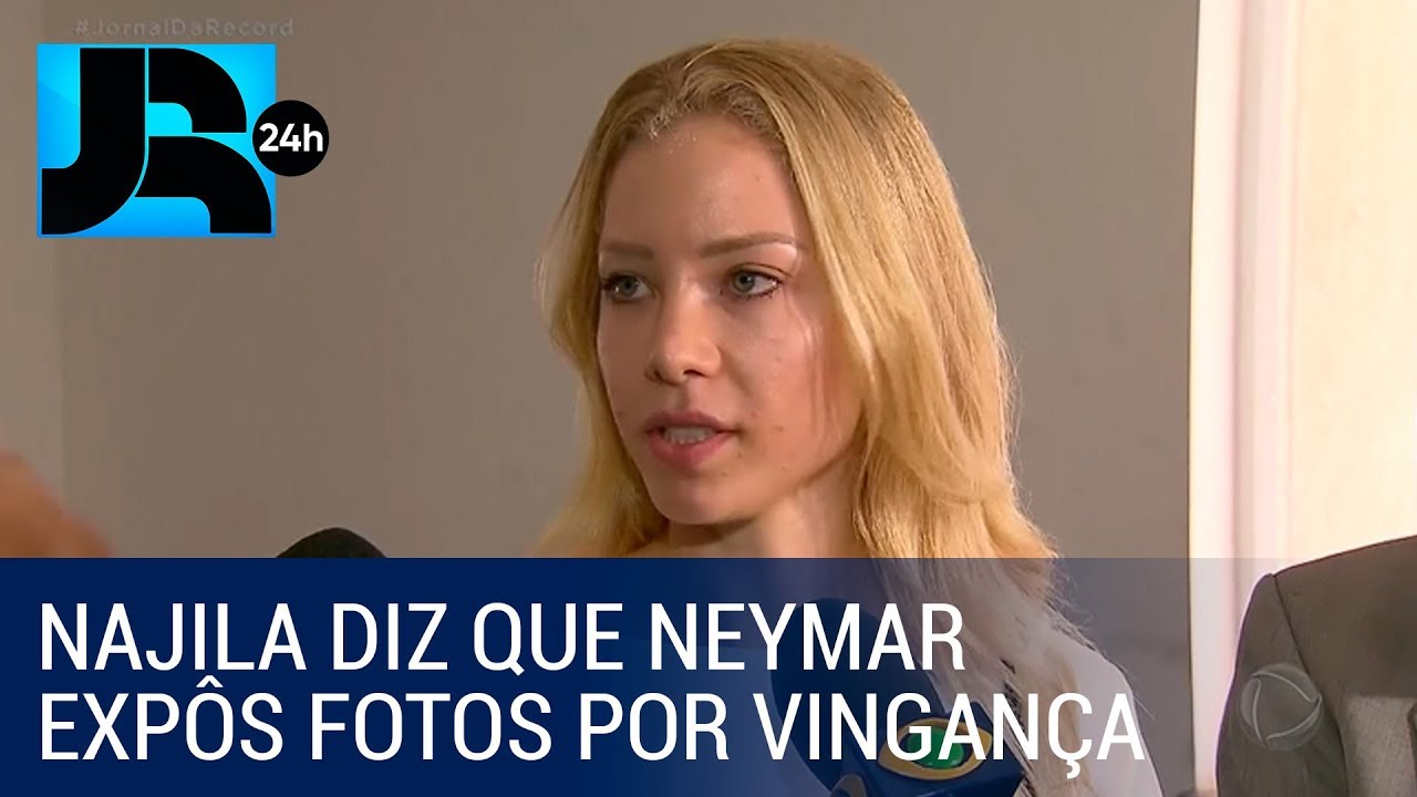 Najila presta depoimento em inquérito que investiga crime virtual