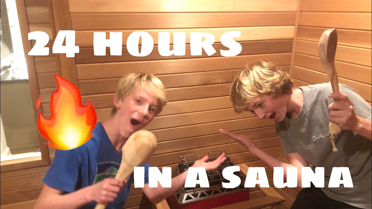 24 hours in a sauna?!? *insane*