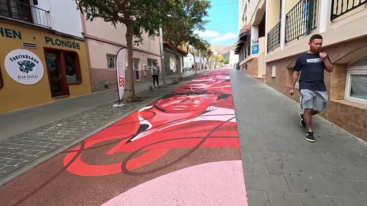 Morro Jable Playa De Jandia  Fuerteventura  Walking tour Einkaufen & Shopping