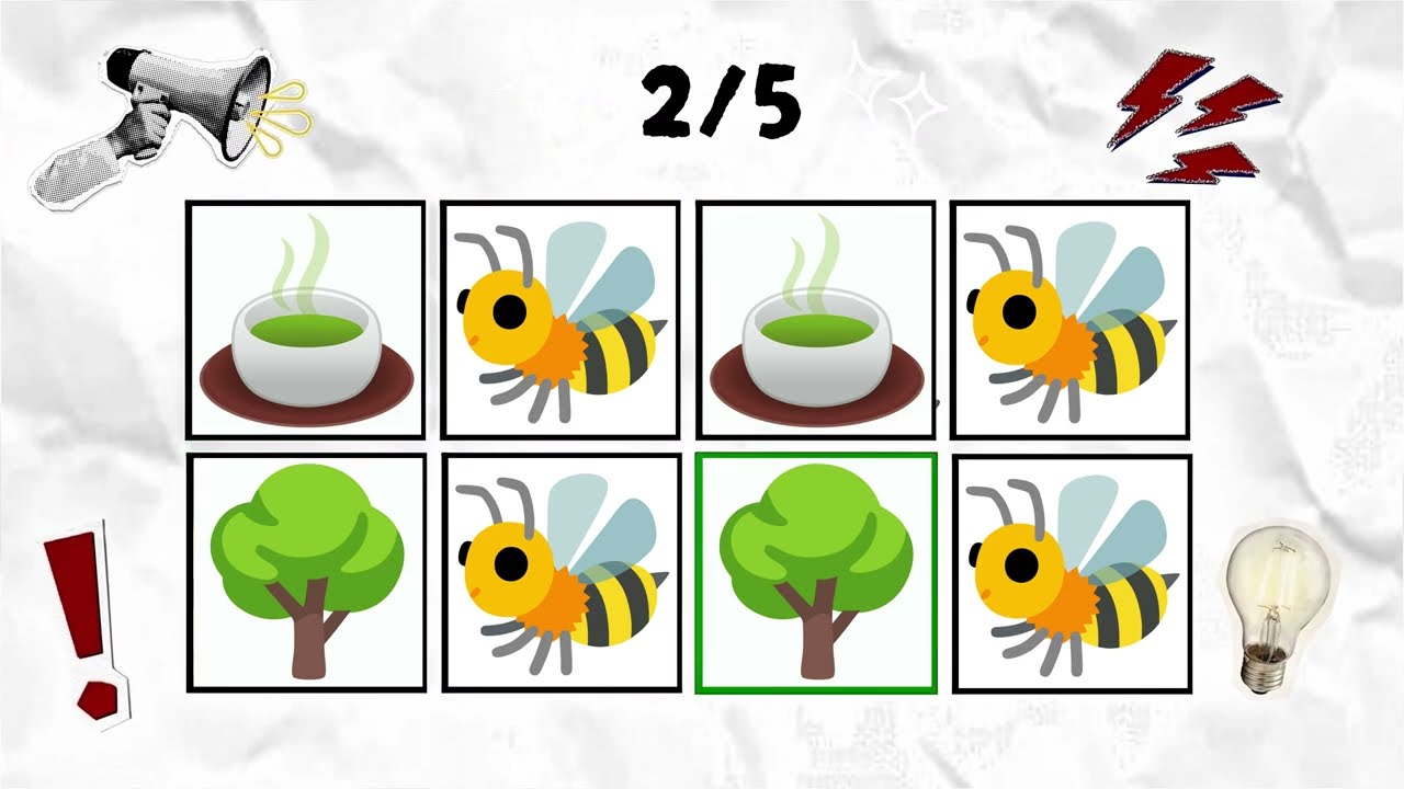 Say the Word on Beat | Carrot Parrot Game - Tea Tree Bee 🍵🌲🐝 (Easy - Medium - Hard)