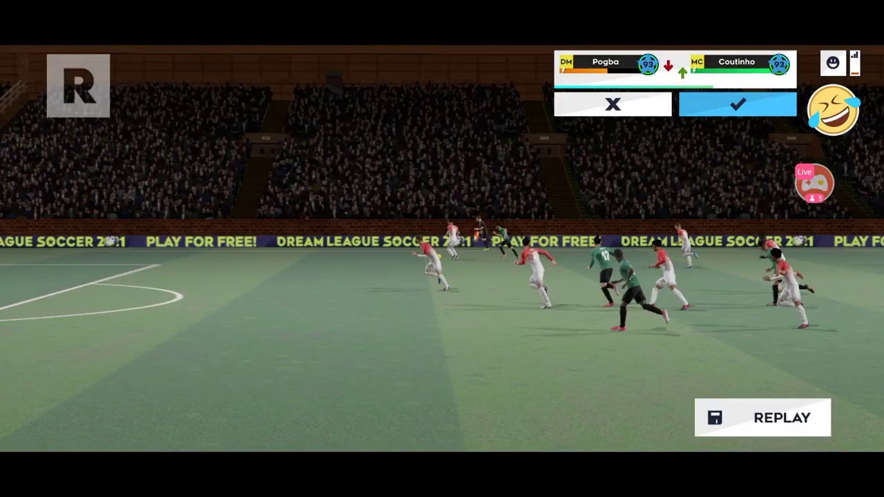 Live de Dream league soccer 2021 dls21 X1 amistoso