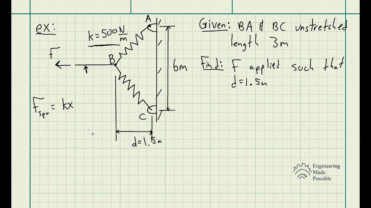 Static Equilibrium - Newton's First Law - Statics