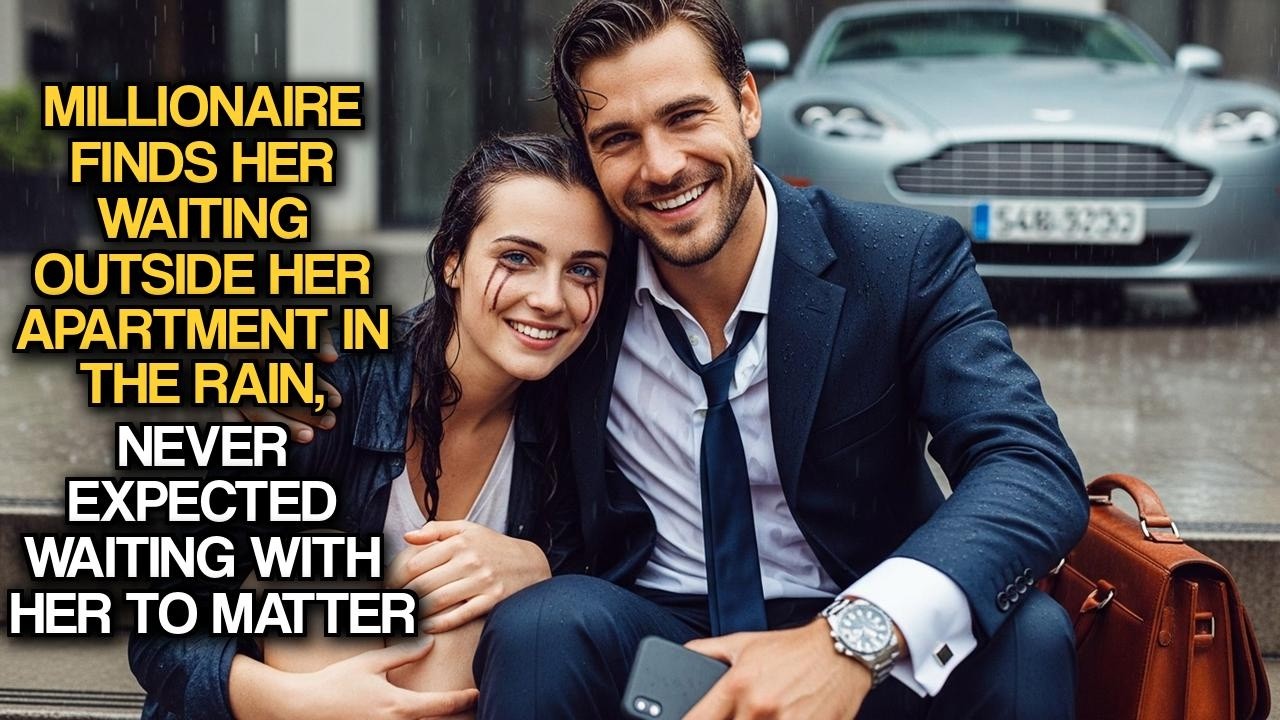 Millionaire Finds Her Waiting Outside Apartment In Rain, Never Expected Waiting With Her To Matter