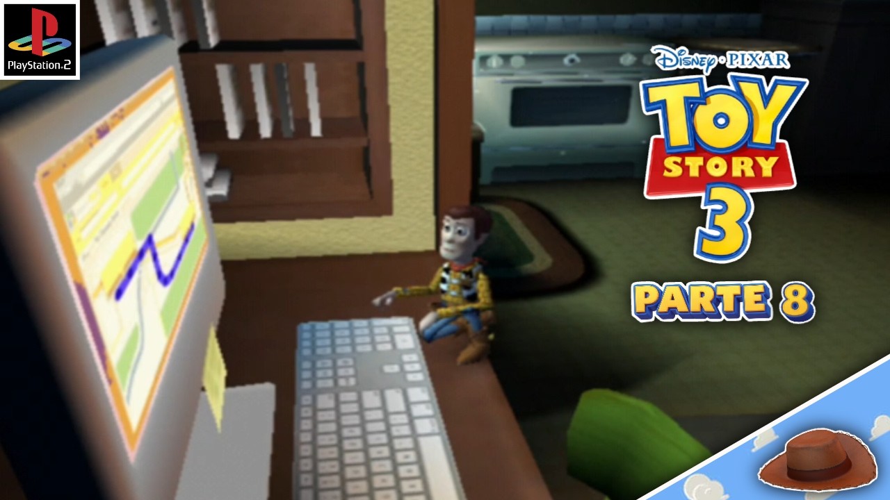 VOLTANDO PARA A CASA DO ANDY? - Toy Story 3 (PS2) #8