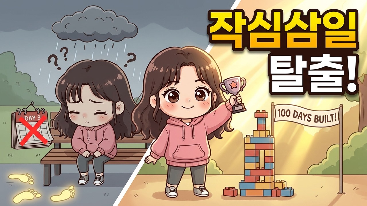 '나는 왜 맨날 작심삼일일까?' - 셋째 날에 유독 힘든 과학적 이유