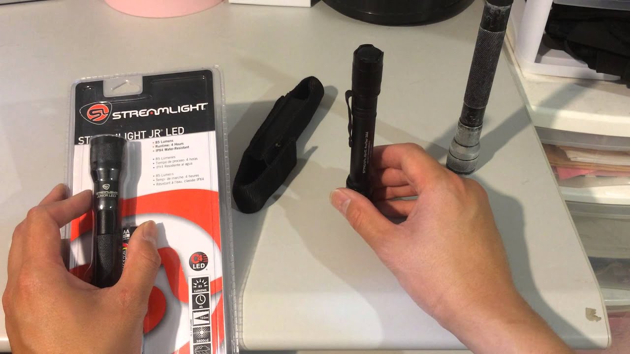 Streamlight JR VS Streamlight ProTac