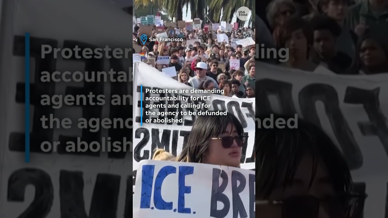 Thousands of protesters across US participate in &lsquo;ICE OUT&rsquo; rallies