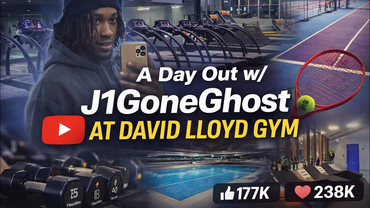 A Day Out w/ J1GoneGhost | David Lloyd Gym Vlog