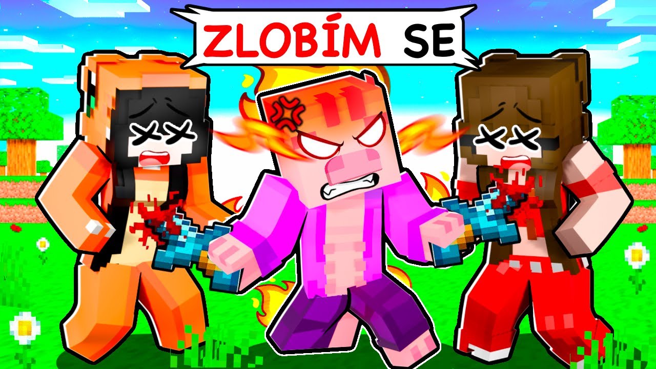 Bouchal se HROZNĚ ROZČÍLIL v Minecraftu!