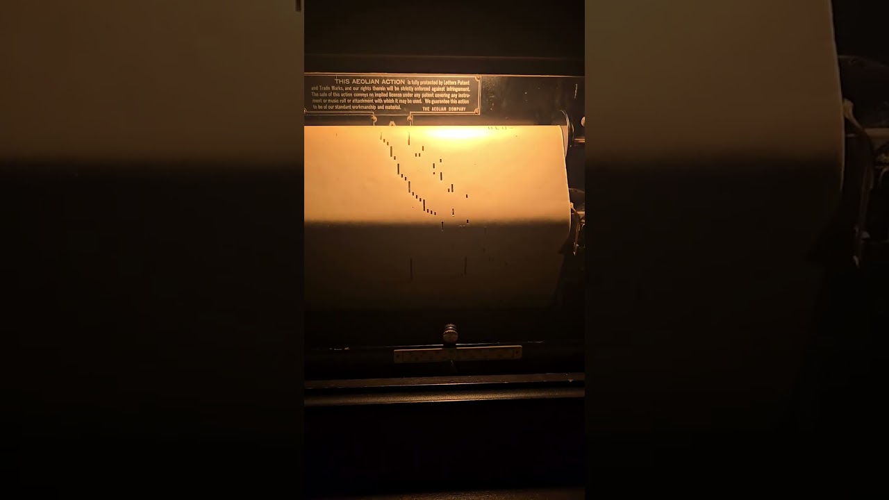 Bluin' the Blues played by J.R. Robinson QRS Player piano roll 754.  Kukral Stroud piano. 