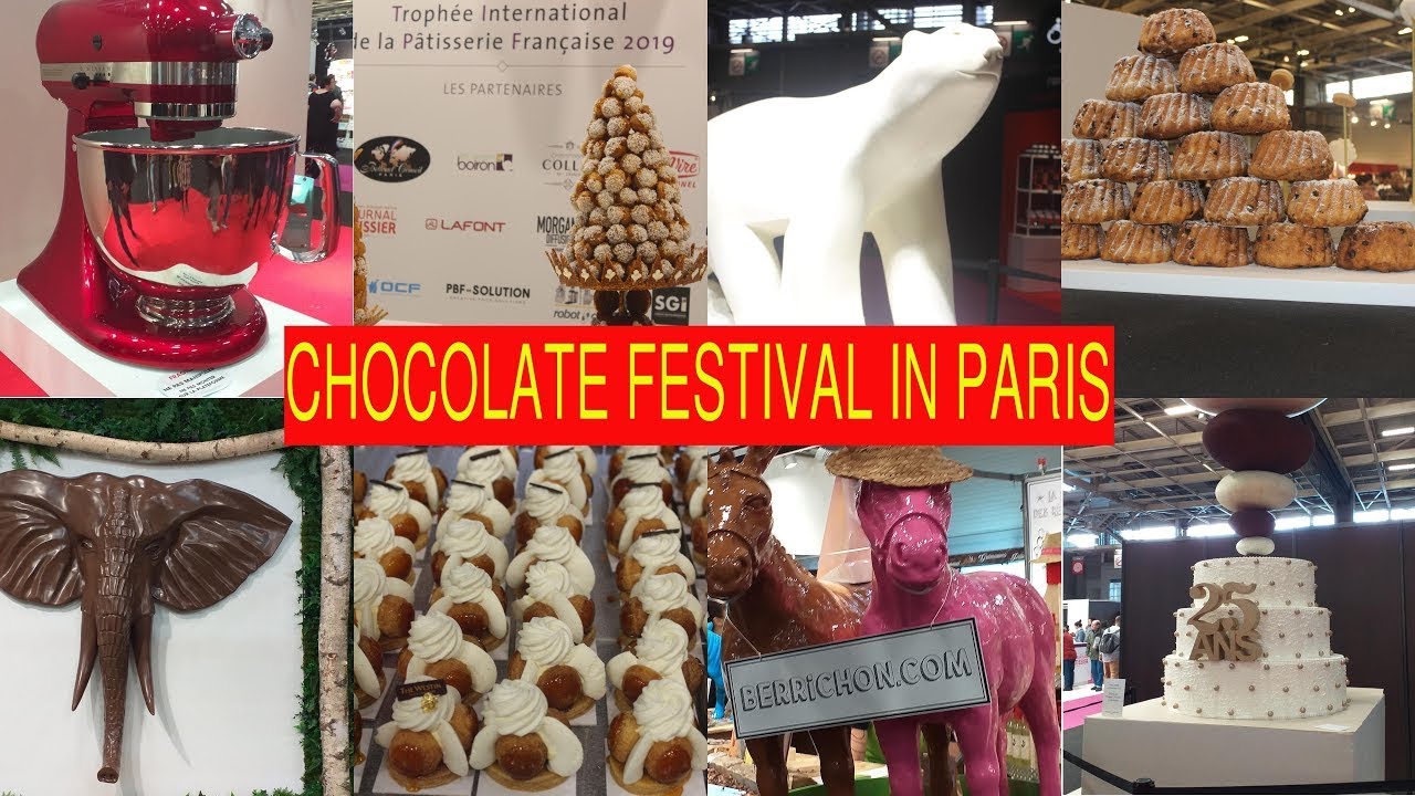 Chocolate-filled fashion show opens 'Salon du Chocolat' in Paris | chocolate festival 2022 paris
