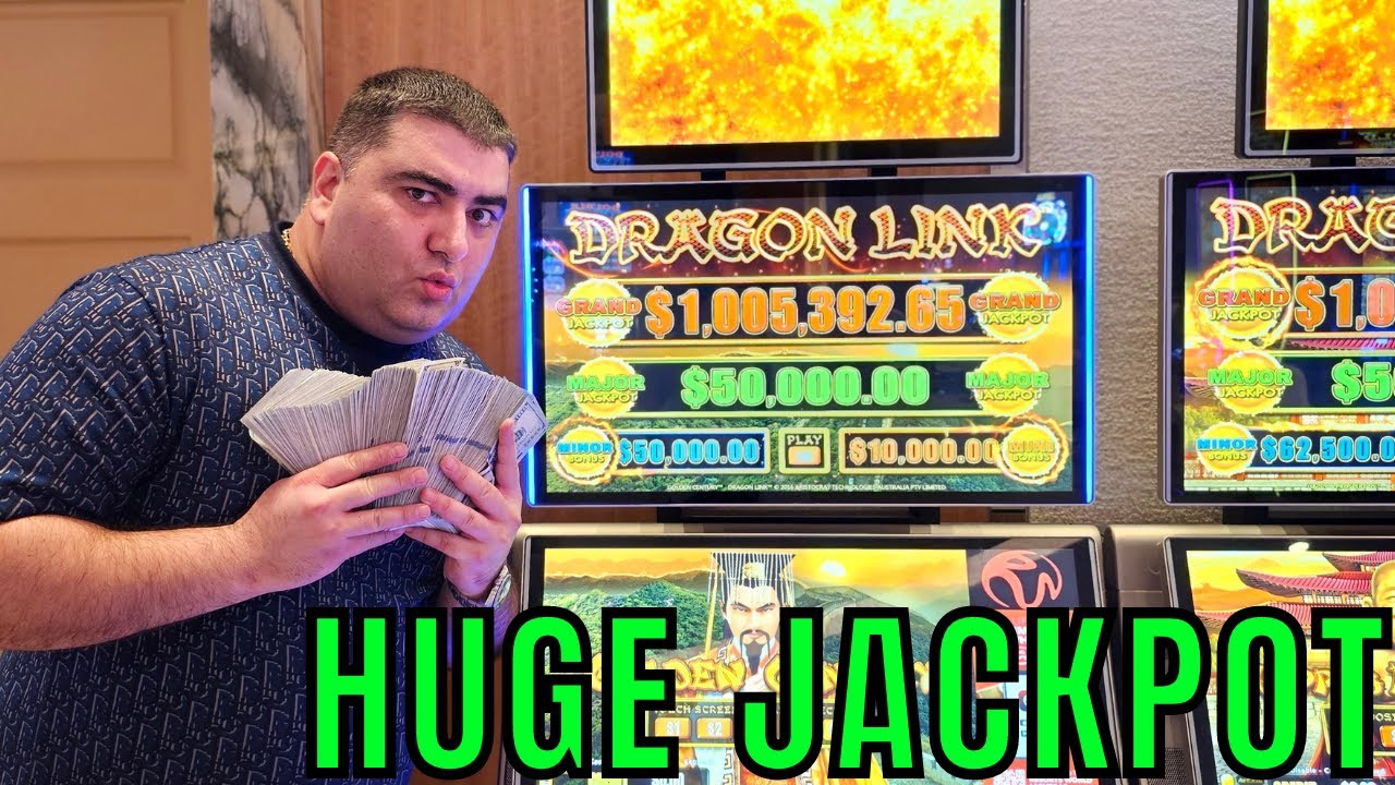 MASSIVE BETS & MASSIVE JACKPOTS On Million Dollar Dragon Link Slot