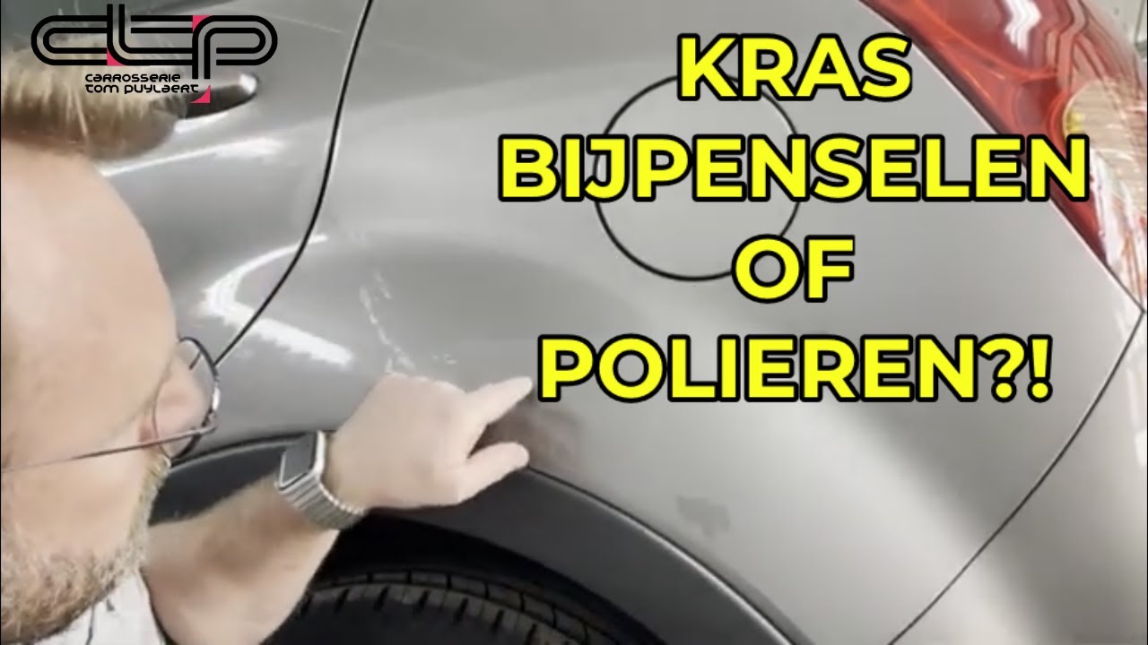 Kras bijpenselen of polieren ?!