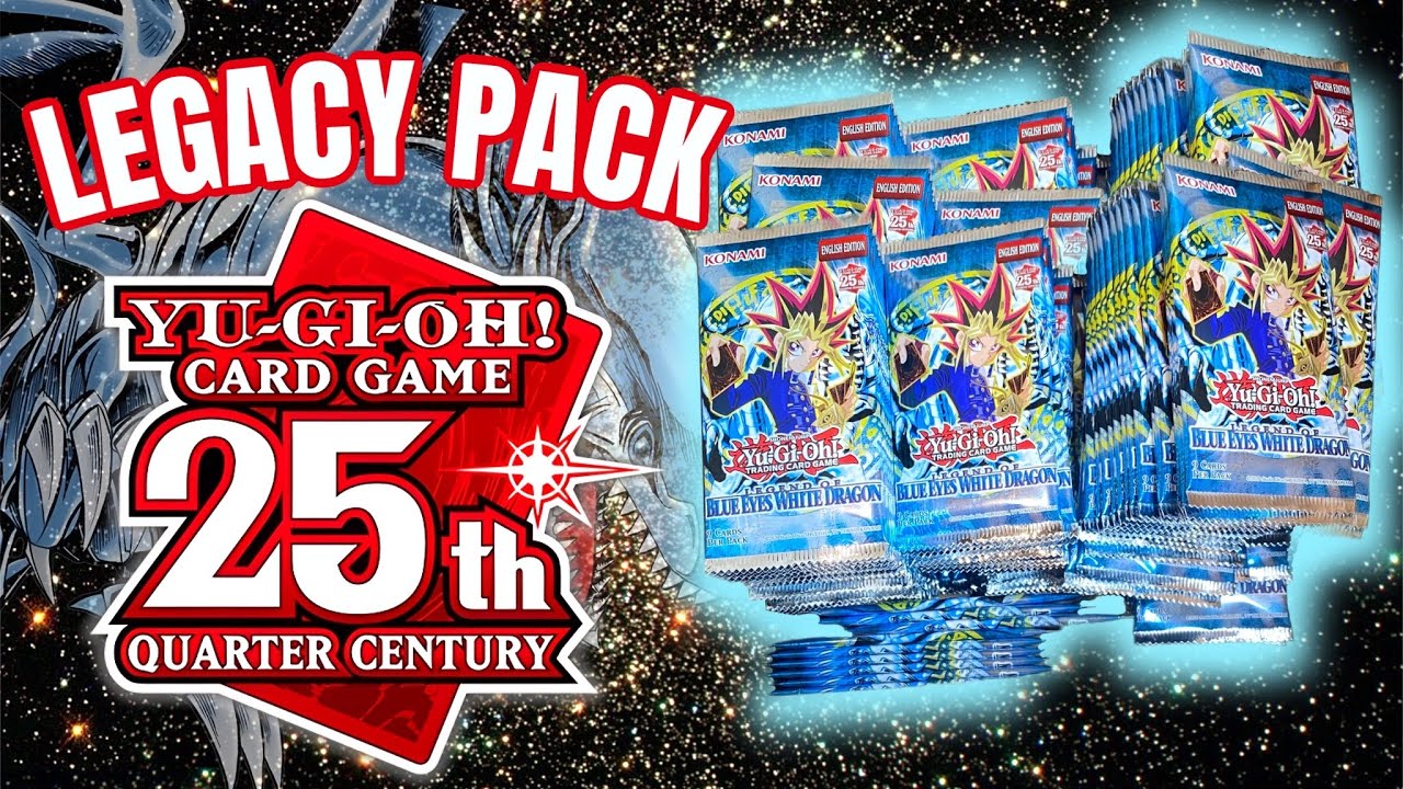 *INSANE* LEGEND OF BLUE EYES WHITE DRAGON Yu-Gi-Oh! Pack Opening! Legacy Week Last Day! 🩵