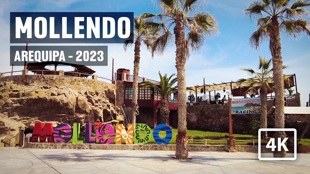 MOLLENDO, ¿Una de las Mejores PLAYAS de Arequipa? 2023 | Parte 1| 4K