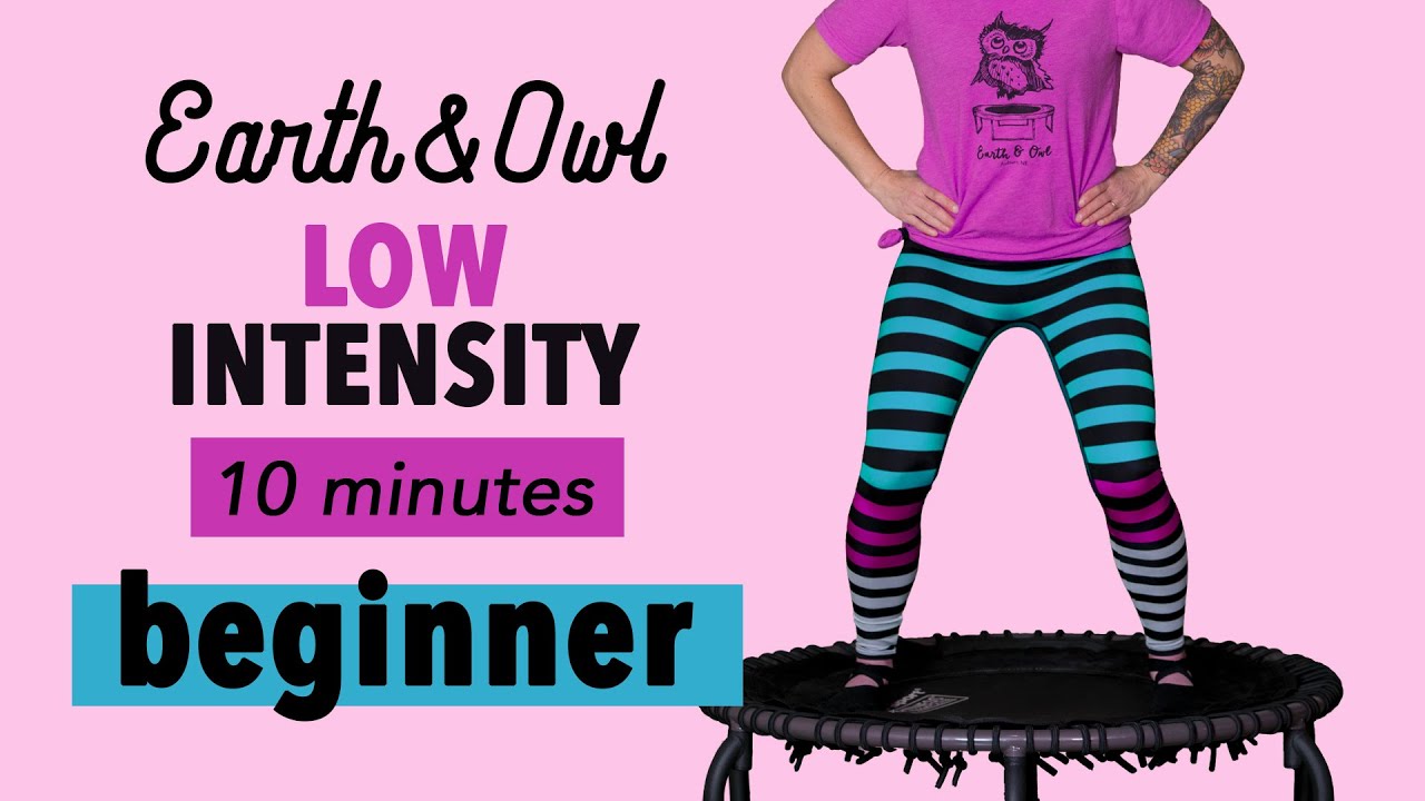 Low Impact Rebounder Workout for Seniors & Beginners | 10 Minute Feet-On-The-Mat Routine