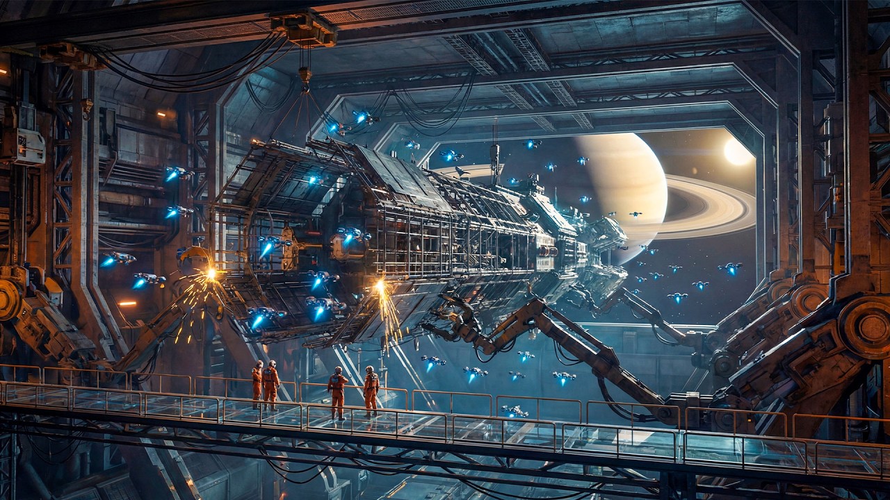 Helion ▸ Orbital Shipyard Ambient ▸ Deep Space Industrial Soundscape