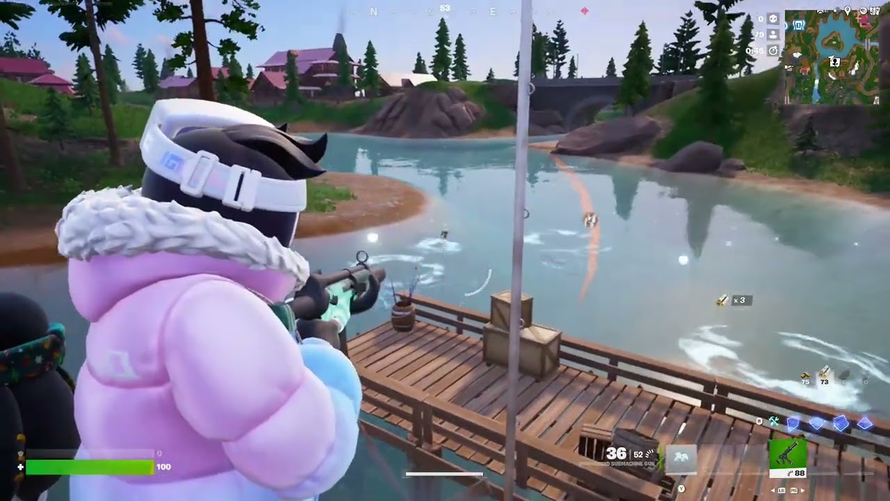 Today I try to beat Fortnite with one life