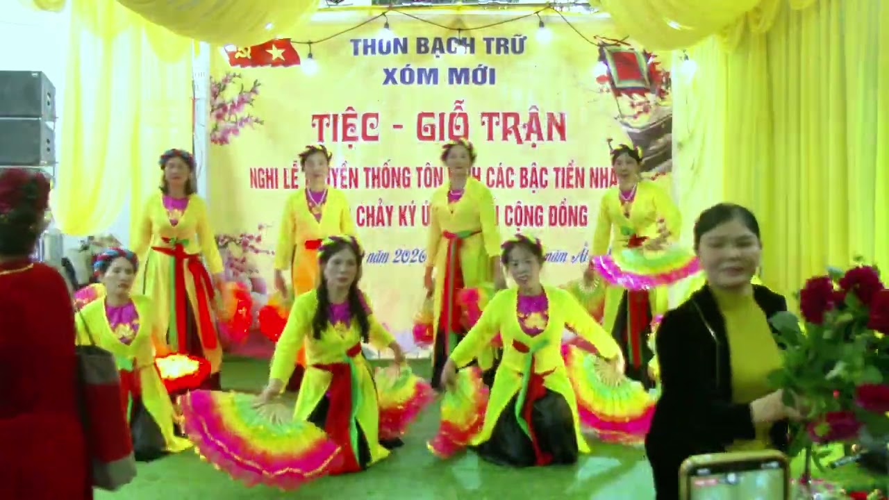 VĂN NGHỆ CHIỀU GIỖ TRẬN THÔN BẠCH TRỮ - P 2