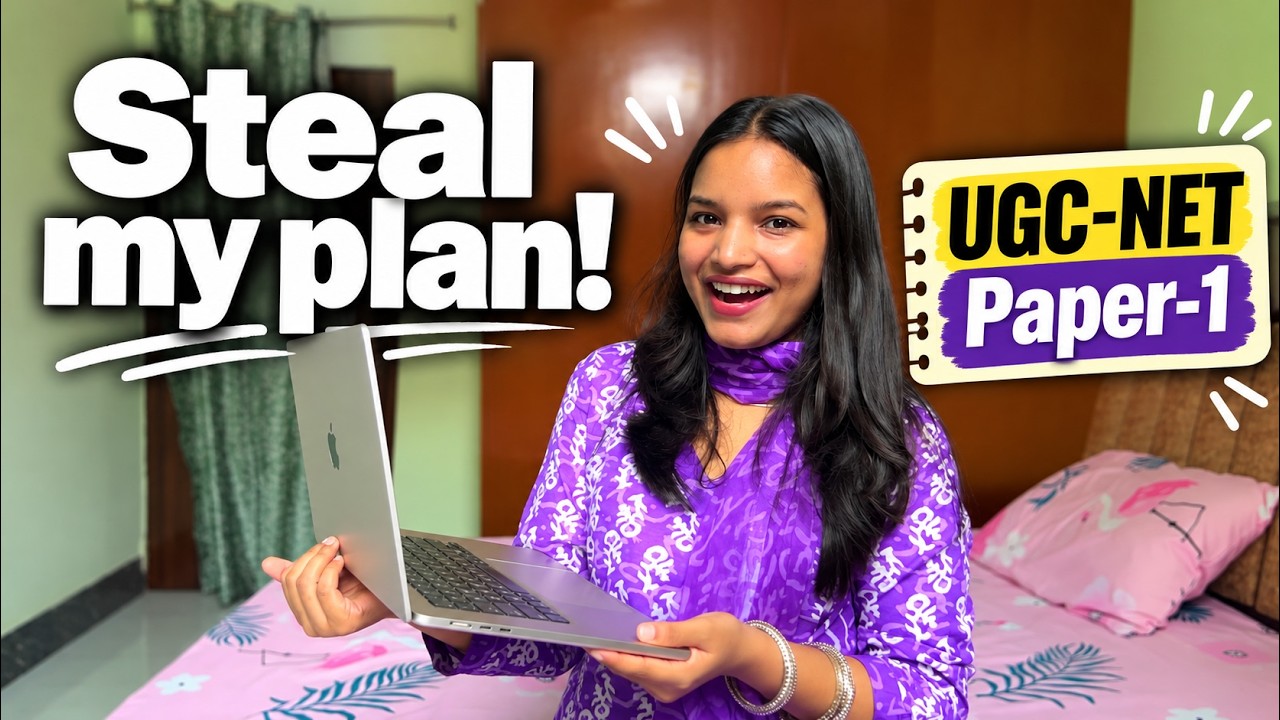 Steal🤫my PLAN For UGC-NET Dec 2026 PAPER 1😎  #ugcnet