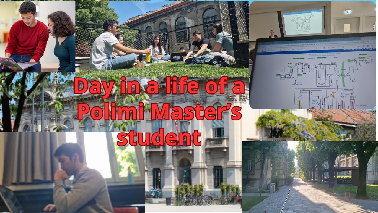 Day in a life of a Polimi master's student #dayinthelife   #polimi   #studentlife