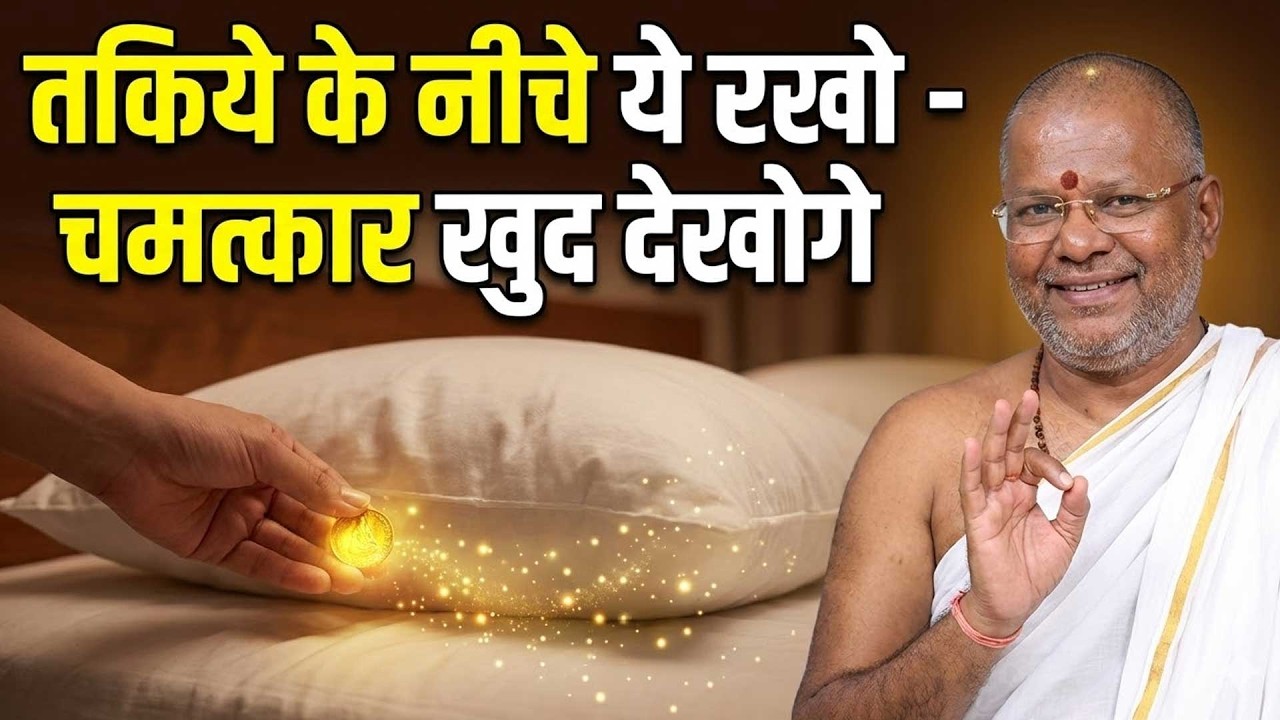 तकिये के नीचे ये रखो – चमत्कार खुद देखोगे Shri Vasant Vijayanand Giriji Maharaj