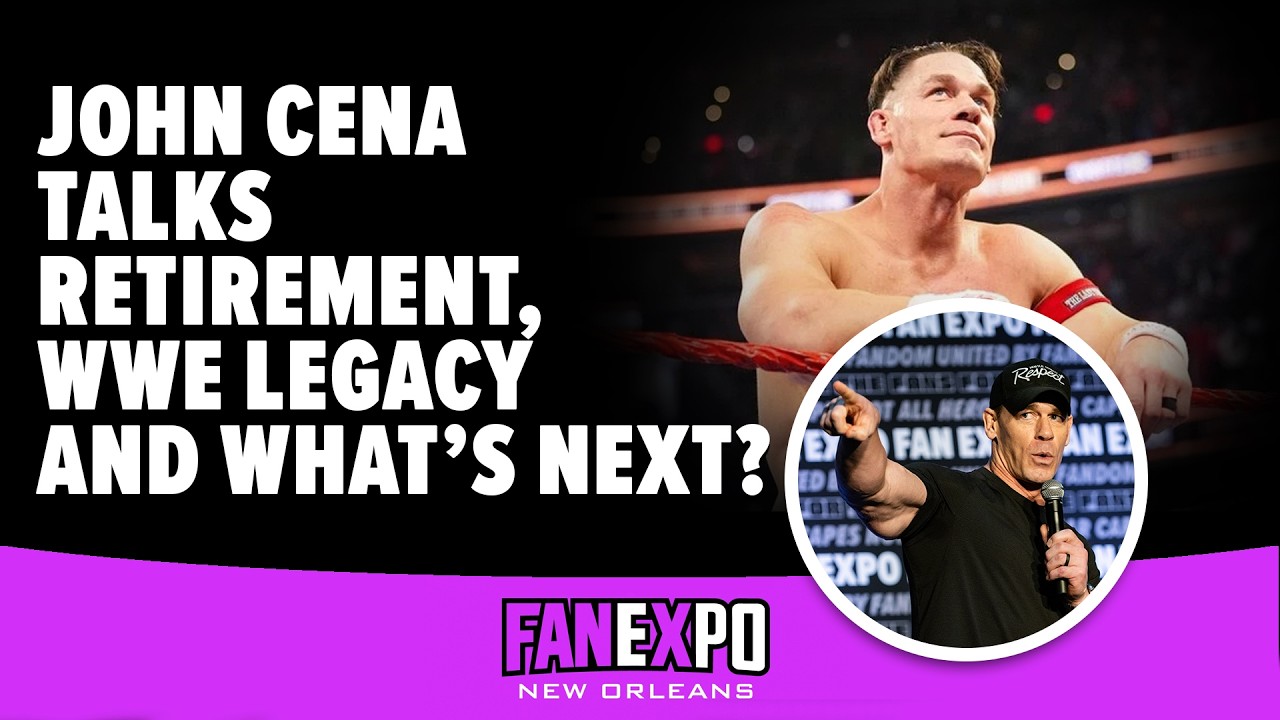 John Cena Talks Retirement, WWE, And What's Next? | FAN EXPO New Orleans 2026