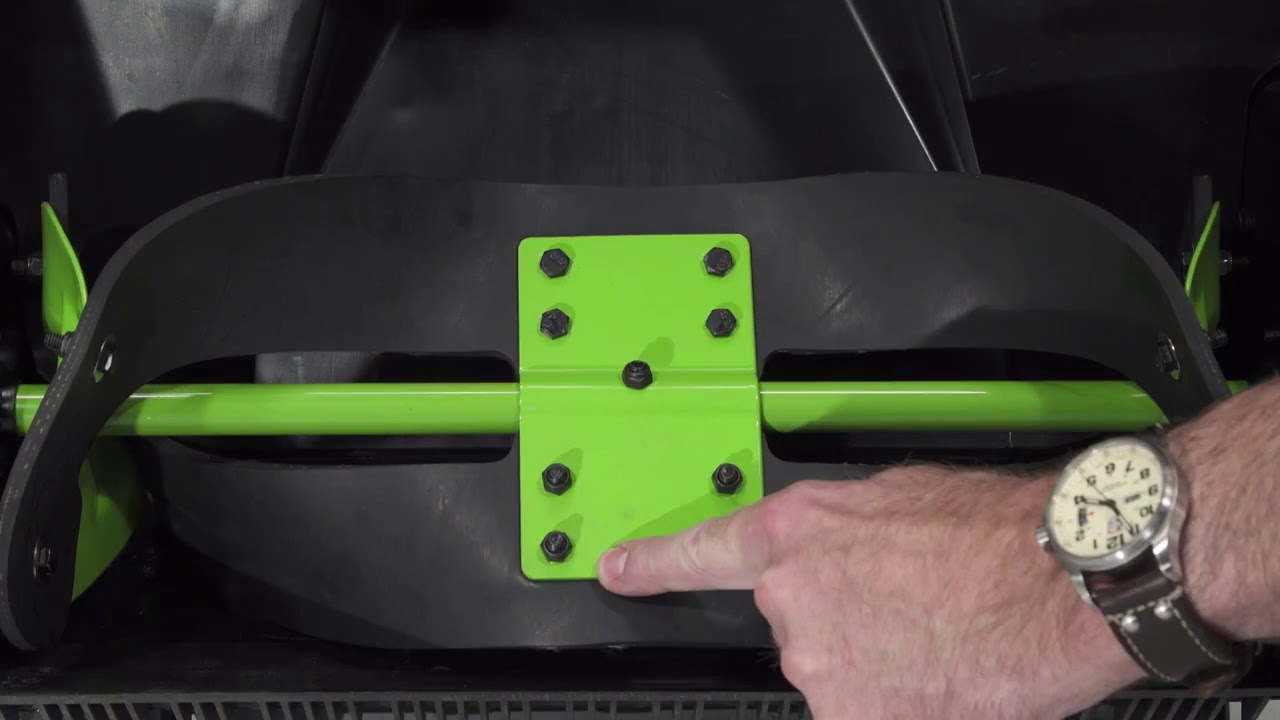 Replacing the rubber paddle on the EGO Power  Snow Blower