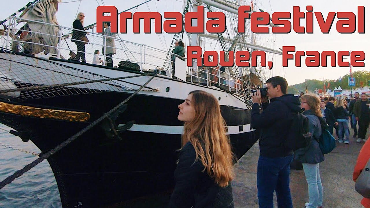 Visiting Rouen, France for Armada 2019 - Normandy Travel Vlog