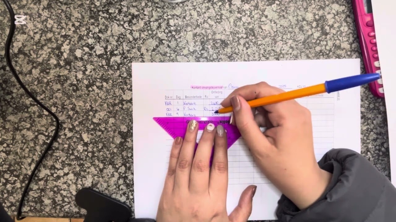 Gr9 Rek Hoe om ‘n KOJ, DJ en DAJ te doen, asook hul Algemene Grootboek rekeninge en om te balanseer